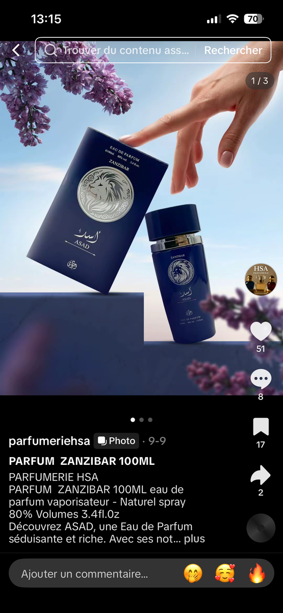 Parfum Moussuf Blue 100ml