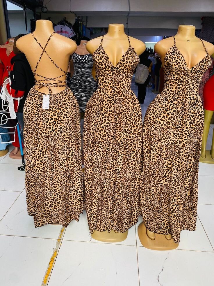 Robe Longue Léopard Chic