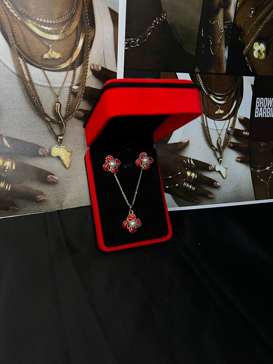 Set de bijoux africains élégants