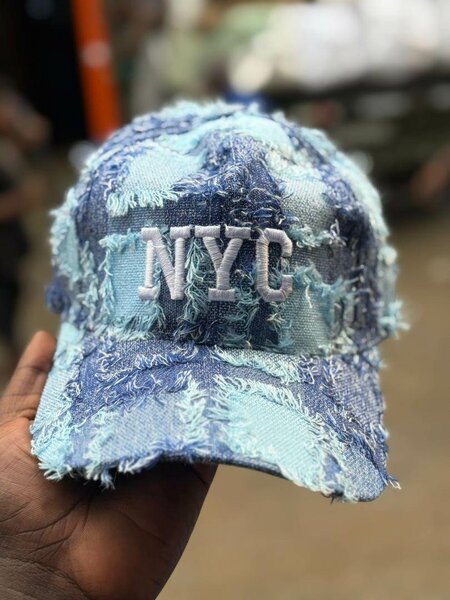 Casquette en denim NYC