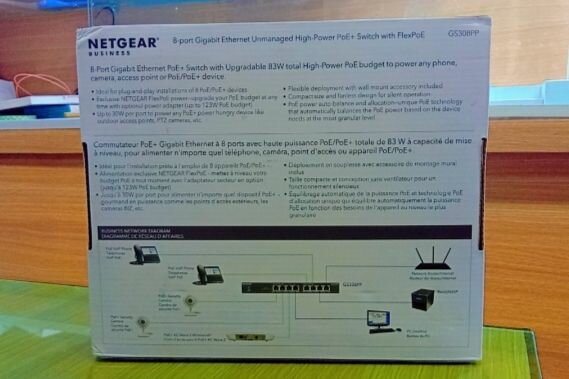 Switch Gigabit Ethernet PoE+
