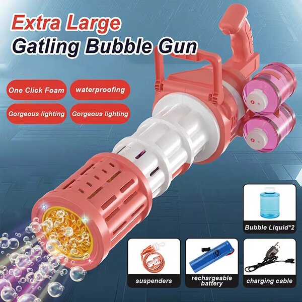 Pistolet à Bulles Gatling