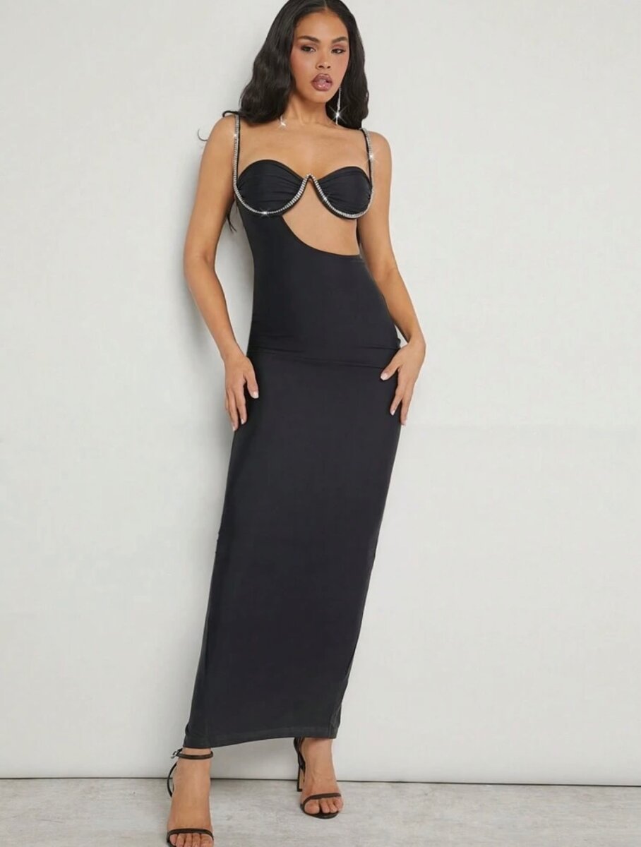 Robe Élégante avec strass