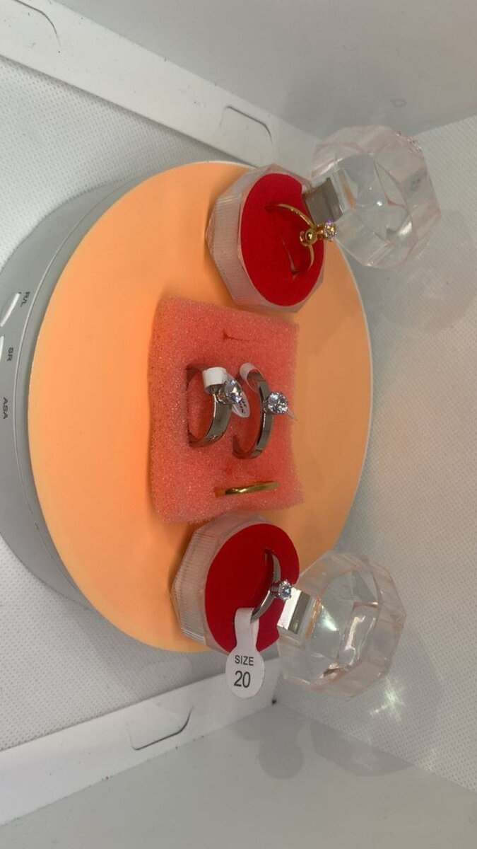 Ensemble de bagues élégantes