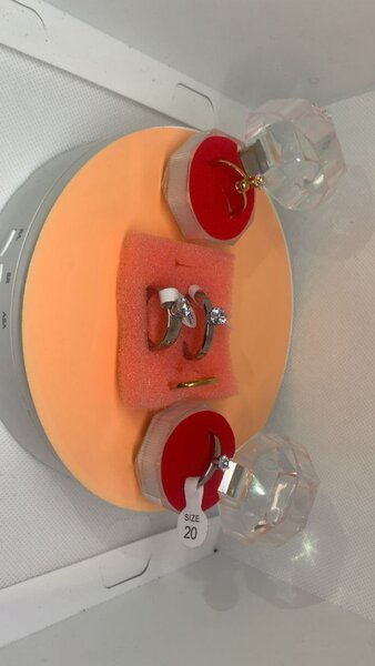 Ensemble de bagues élégantes