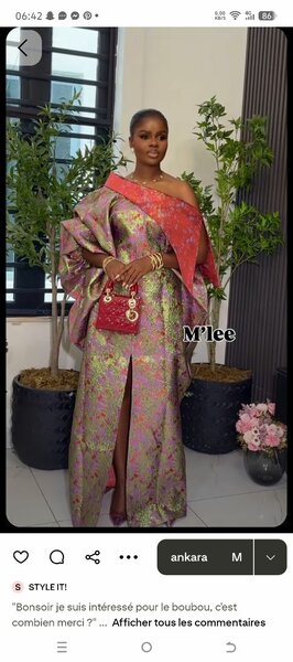 Robe Caftan Ankara Élégante