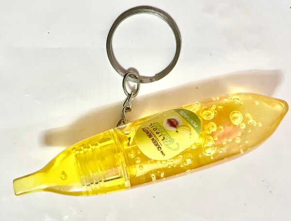 Gloss banane en porte clés