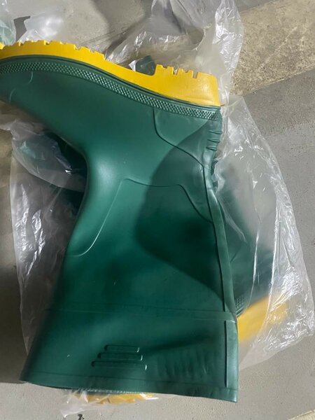 Bottes de pluie imperméables vertes