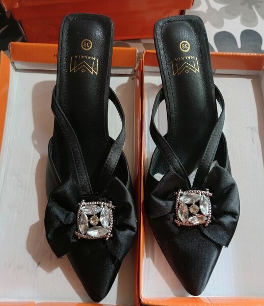 Mules élégants à strass 36