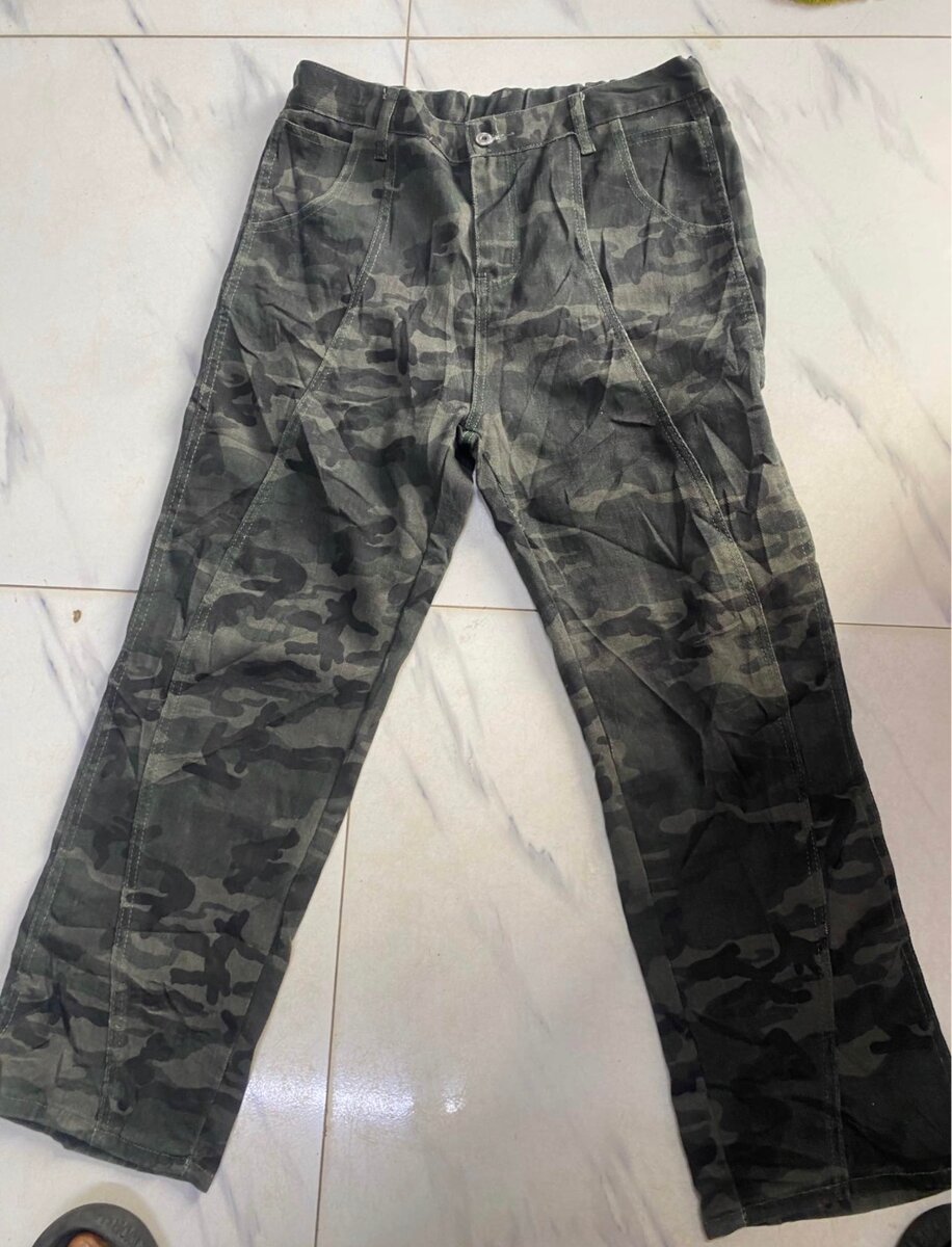 Pantalon camouflage militaire