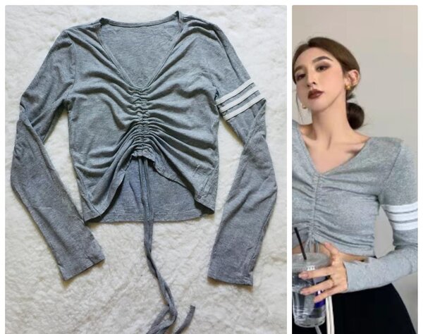 Salaula crop tops and tops