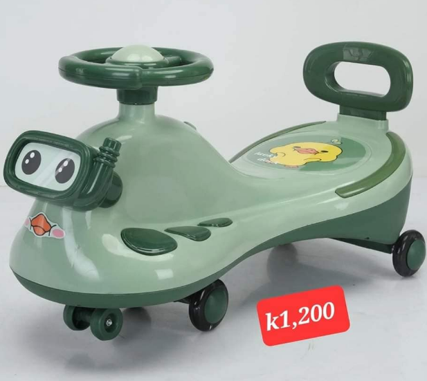 green scooter