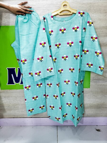 All over embroidery Lawn cotton fabric