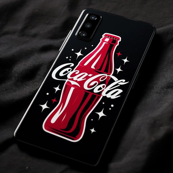 Coca-Cola Branded Mobile Sticker
