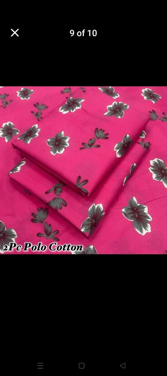 Cotton 2 Pice Suit