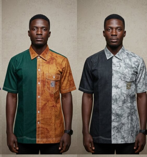 Chemise Homme Bicolore Élégante