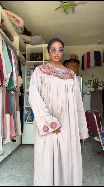 Robe Abaya Élégante Femme