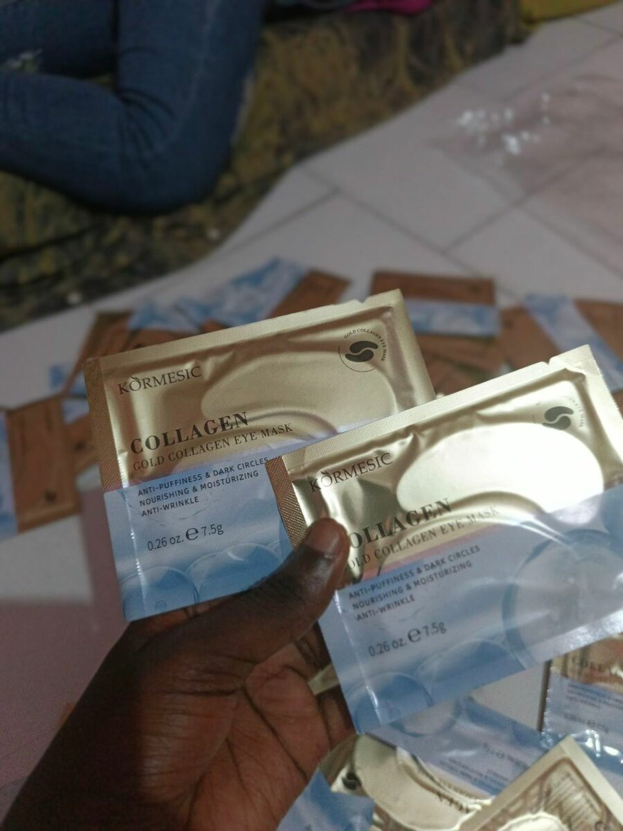 Masques anti-cernes collagène