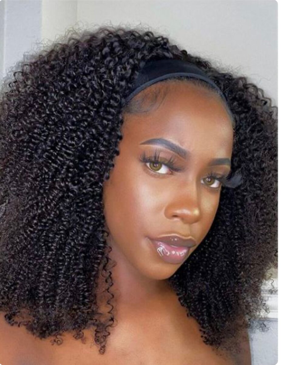 Perruque Bandeau noire