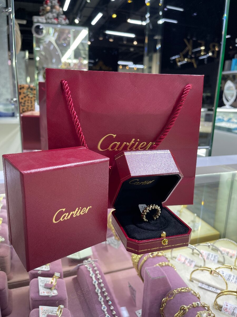 Кольцо Cartier clash
