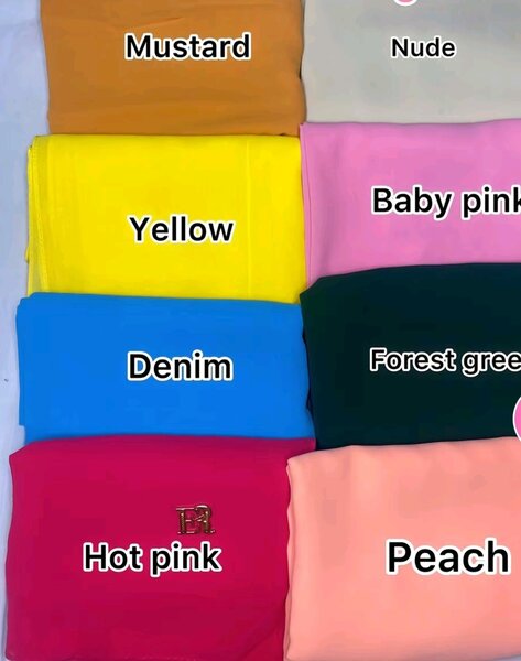 Plain Jersey Scarf
