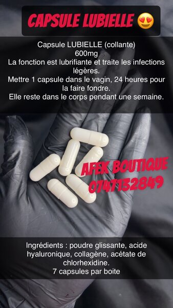 Capsules Lubriantes 600mg
