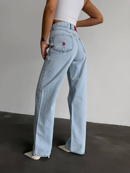 ДЖИНСЫ НА ВЫСОКОЙ ПОСАДКЕ