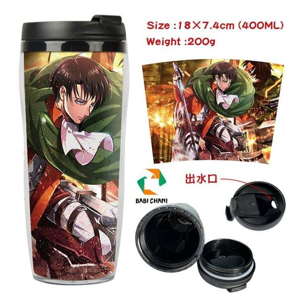Mug isotherme anime 400ml