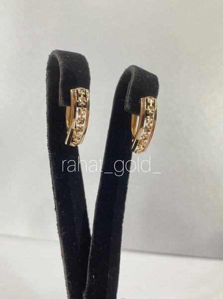 Бюджетные серьги российского производства