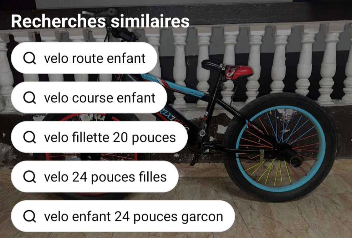 Vélo Enfant 24 Pouces Design