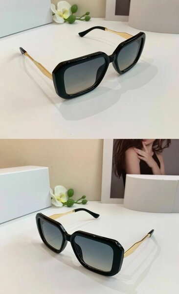 Lunettes de soleil carrées élégantes