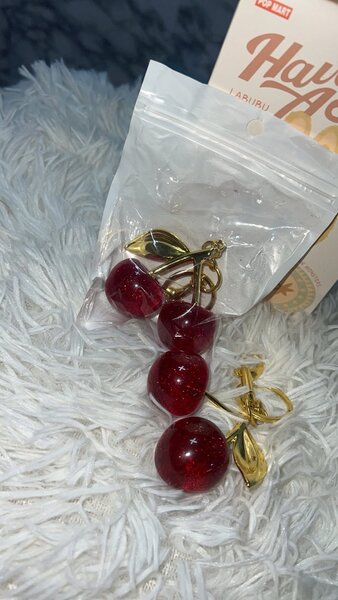 Porte-clés Cerises Élégant