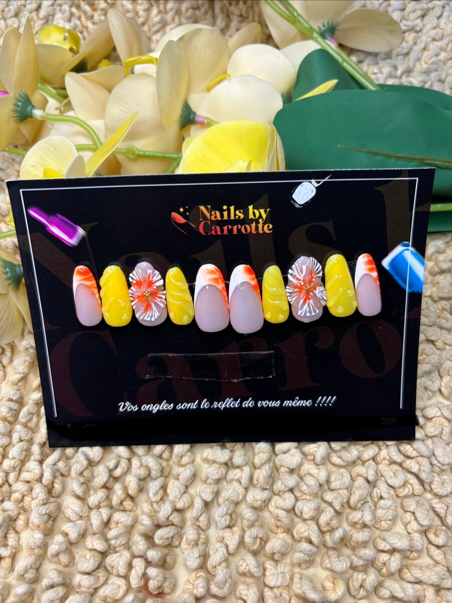 Ongles Artificiels Colorés