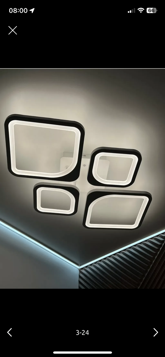 Люстры от 4 тыс сом, по городу доставка бесплатная