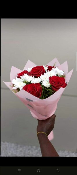 Bouquet élégant de roses rouges