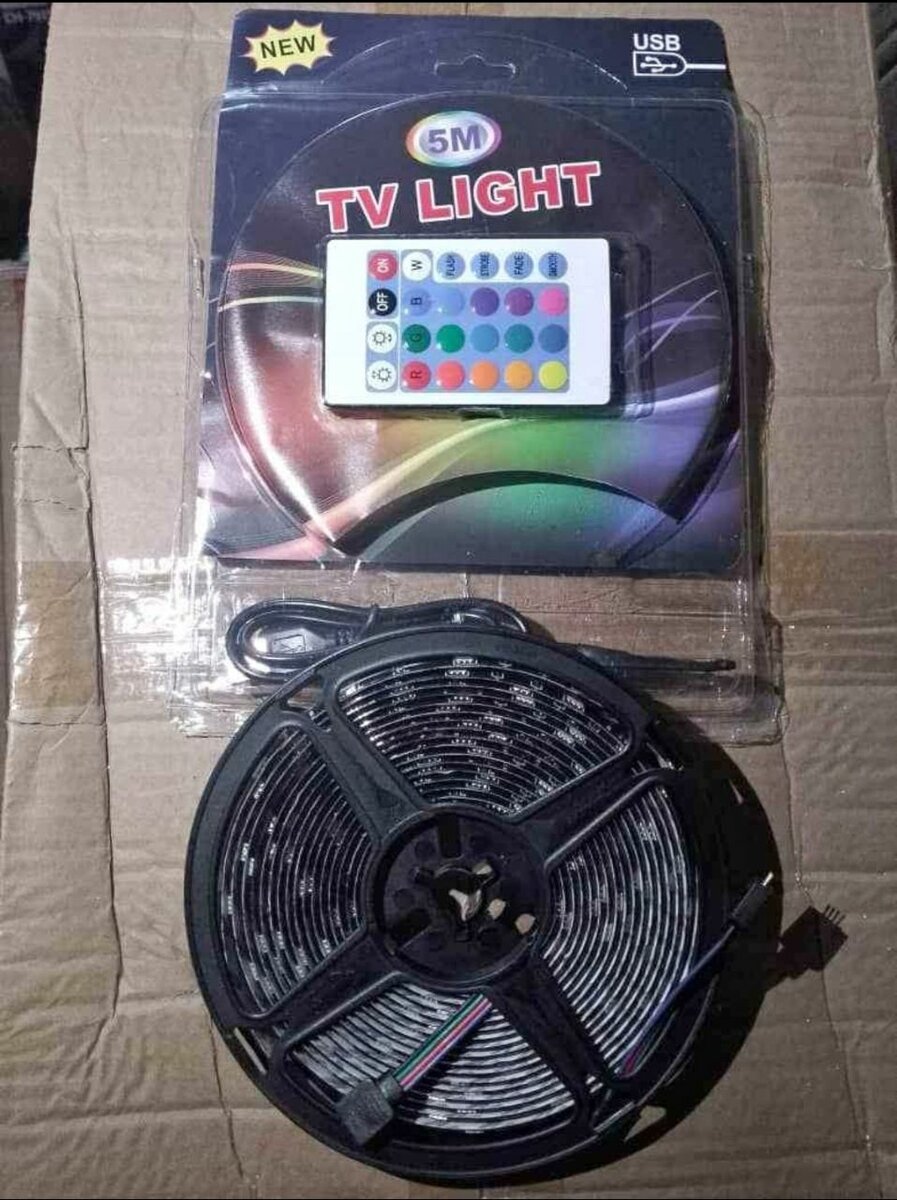 USB 5metres LED strip light