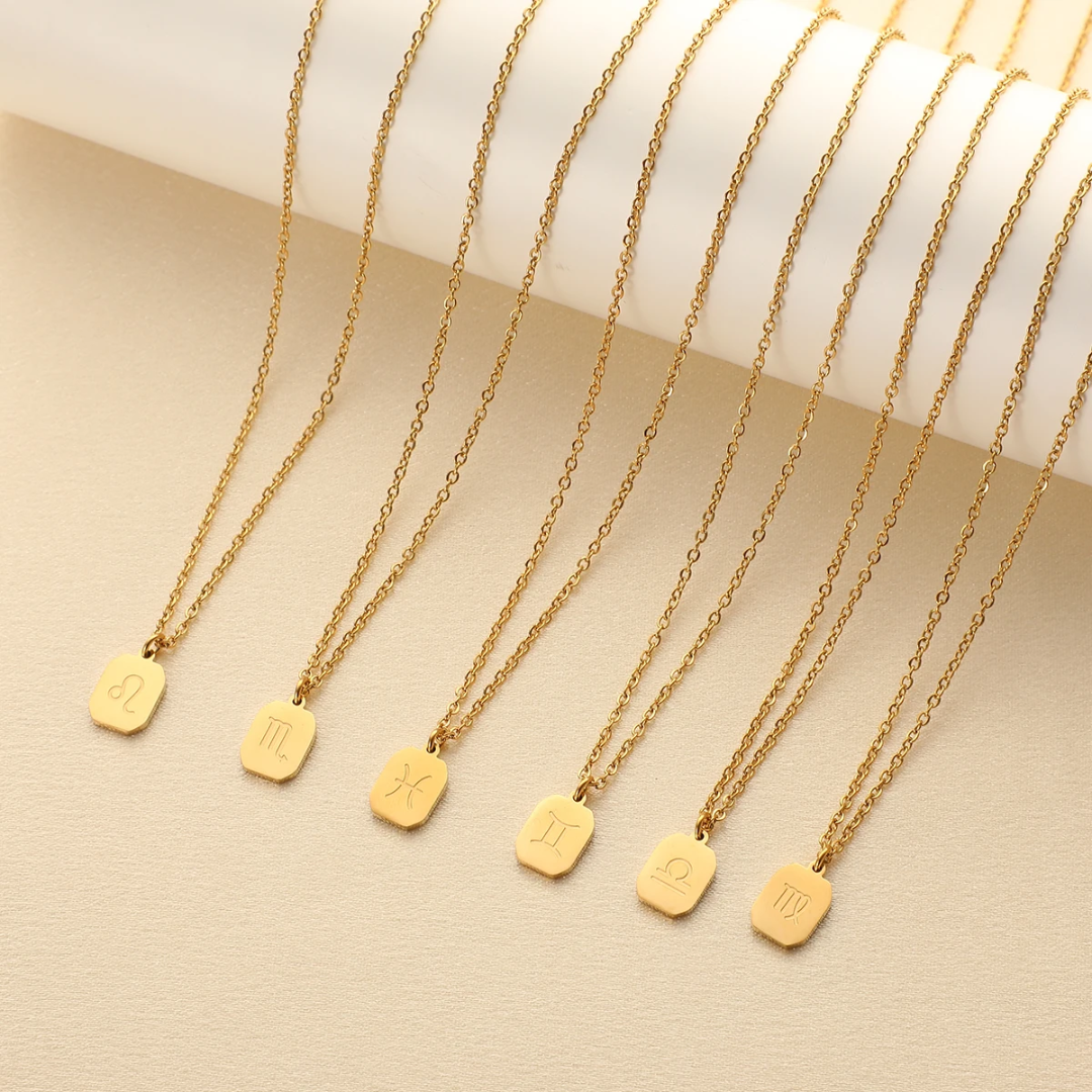 Collier Signe Zodiaque Doré