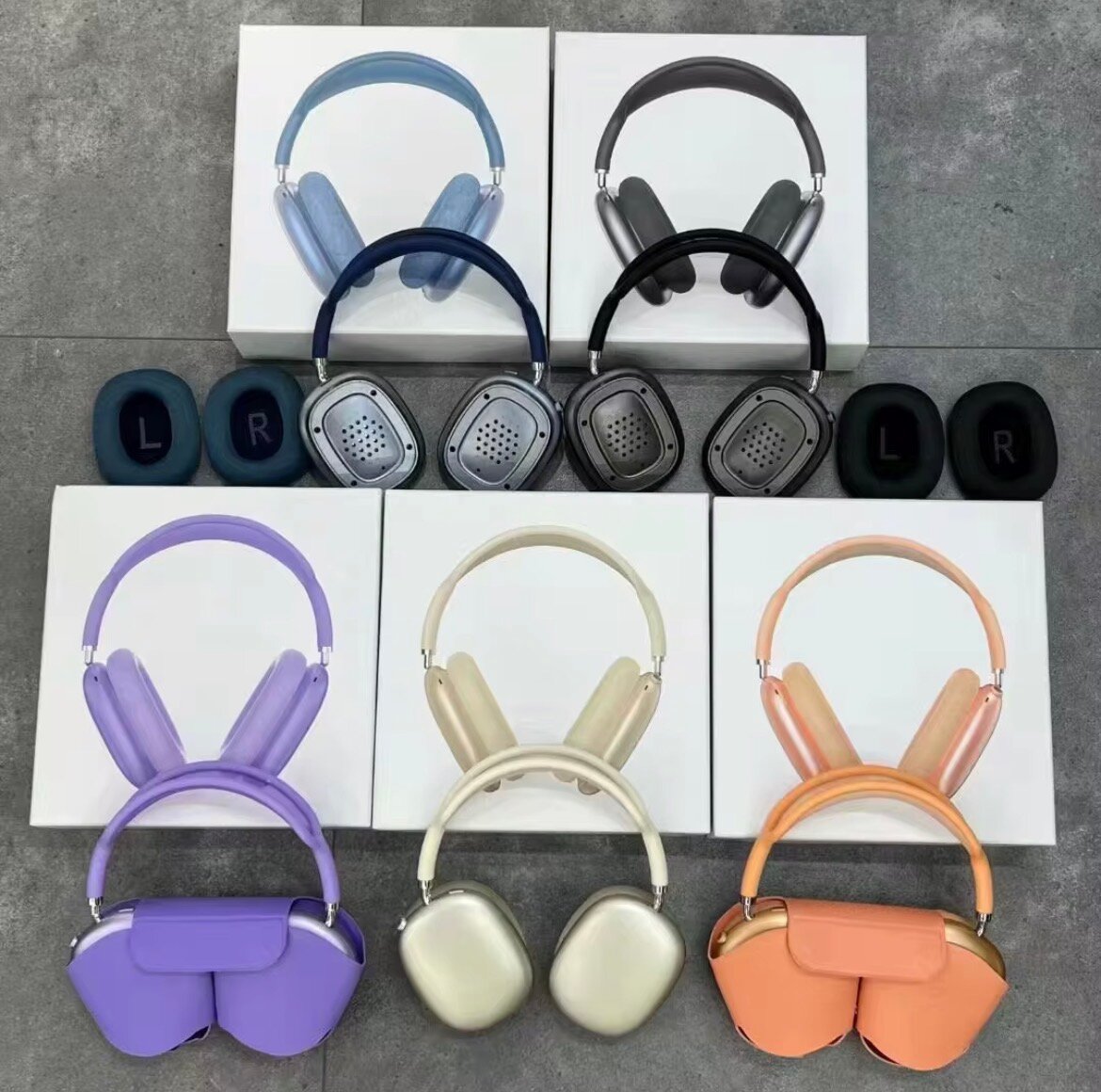 Casques Audio Bluetooth Colorés