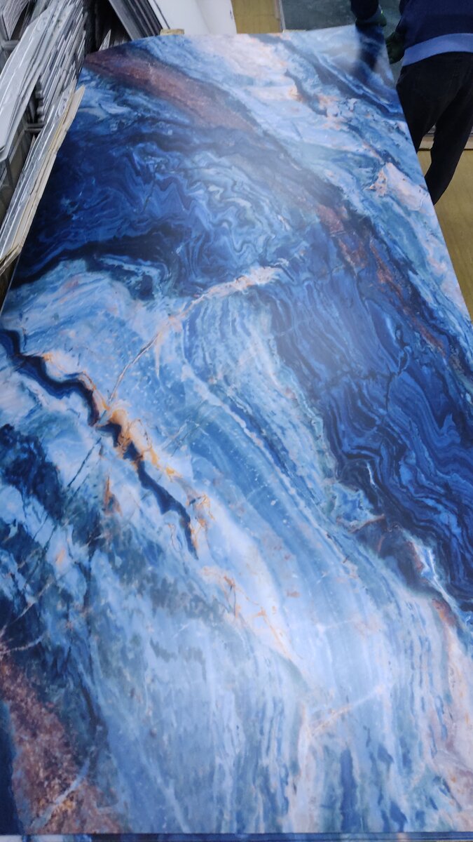 Гибкий мрамор. Листовые ПАНЕЛИ ПВХ