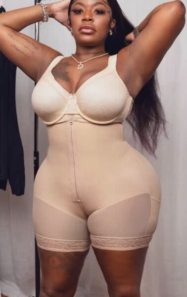Nude Body shaper with butt lifter ✅Size: 10-12-14-16-18-20-22