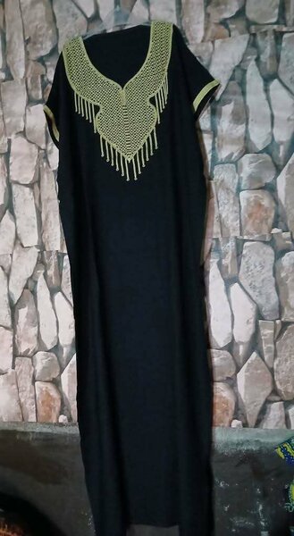 Boubou marocain coton glacé