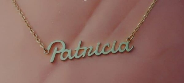 Collier prénom personnalisé