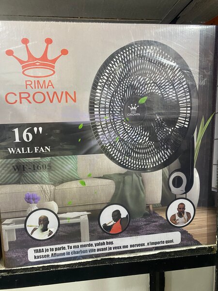 Ventilateur mural 16 pouces