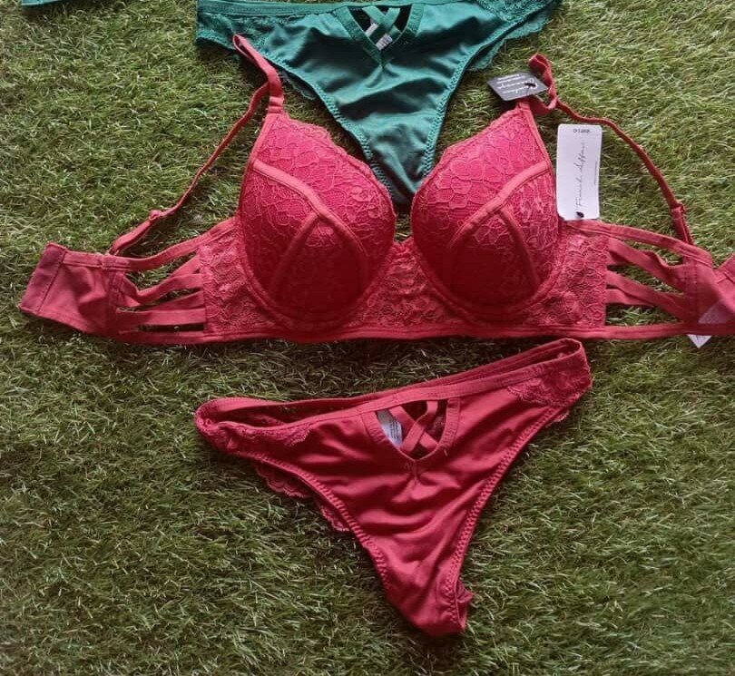 A pair of bra and pants