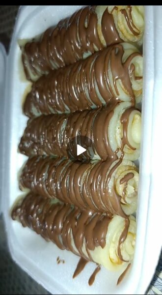 5 crêpes au Nutella