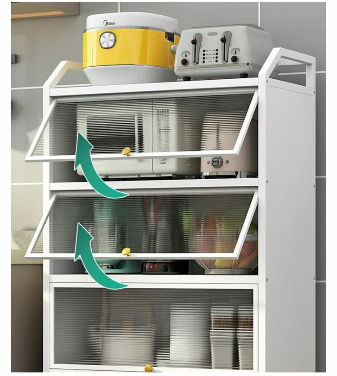 4-LAYER MULTI-FUNCTIONAL LUXURY METAL CARBON STEEL FLIP