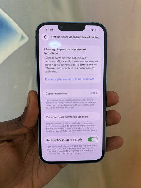 iPhone 13 Bleu Débloqué