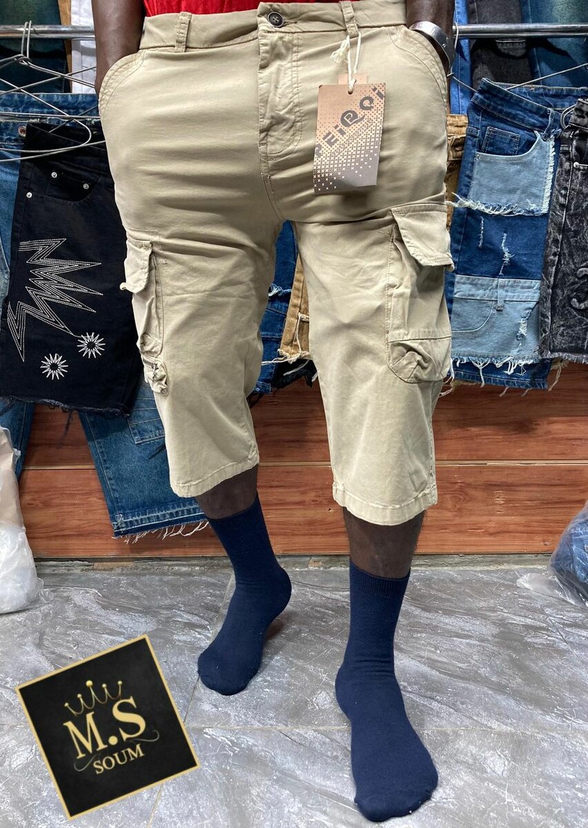 Shorts cargo pour hommes