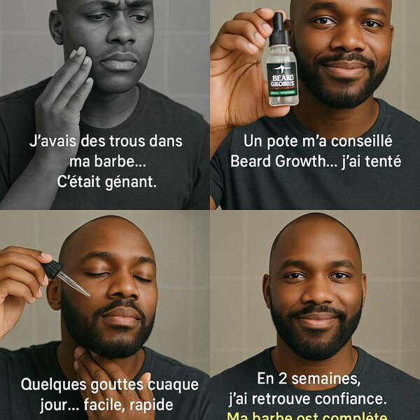 Sérum Croissance Barbe 15 jour