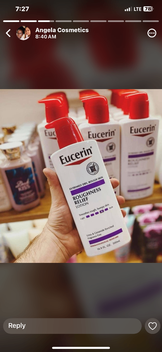 Eucerin roughness relief body